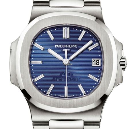 patek philippe nautilus platinum 40th|Patek Philippe Nautilus chrono24.